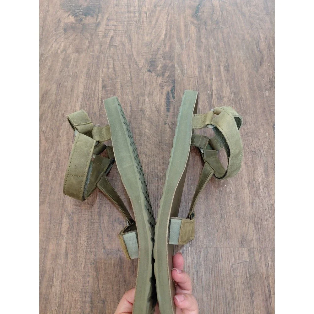 Teva Universal Full Grain Hiking Sandals Men's Olive Green Strap Outdoor 14